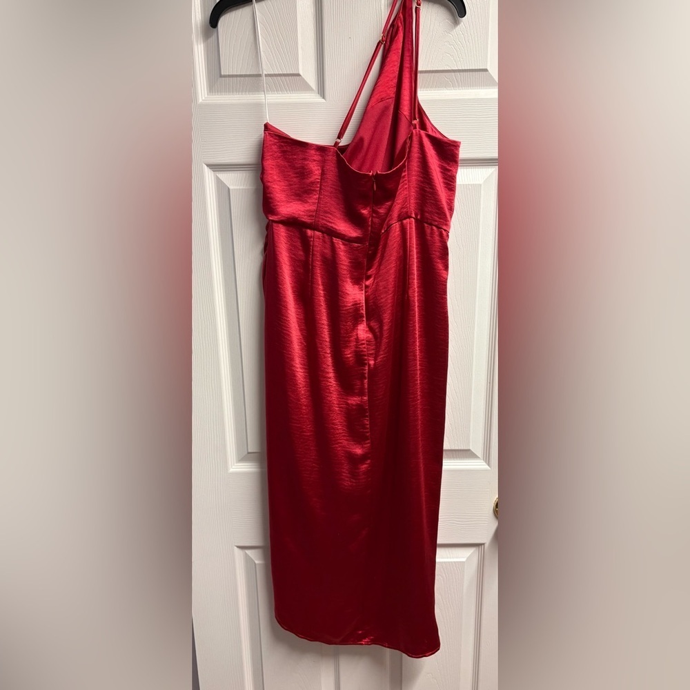 REVOLVE Lovers and Friends Renata One Shoulder Midi Dress Size XL - Picture 4 of 5